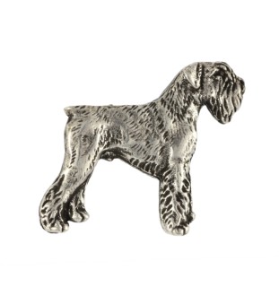 Sznaucer pin posrebrzony Art-Dog